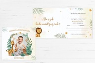 Zaproszenia na Roczek | Urodziny dziecka | personalizowane 10szt.