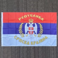 Flaga Republika Serbskiej Krajiny 1991–1995
