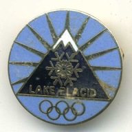 Odznaka oficjalna. Olimpiada zimowa Lake Placid 1980