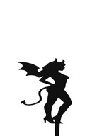 topper na tort dekoracja DIABLICA!!!