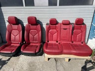 PORSCHE MACAN 95B TAPICERKA FOTELE KANAPA KOMPLET