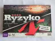 GRA RYZYKO GRA O PODBÓJ ŚWIATA POLSKIE WYDANIE, 2008, 99% KOMPLETNOŚCI