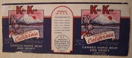 ETYKIETA - KAL KAN BRAND - PACKED IN California - LOS ANGELES - USA
