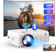 PROJEKTOR YEZMEK NATIVE 1080P FULL HD 4K WIFI 5G BLUETOOTH KINO DOMOWE