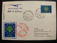 !i PTAKI - SZWAJCARIA 1970 - KOPERTA - STAN BDB !