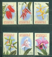 KWIATY-ORCHIDEA. ANTIGUA BARBUDA. Mi zn.**