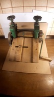 VINTAGE SOLIDNA ŻŁOBIARKA WALCARKA WYOBLARKA RĘCZNA 120mm