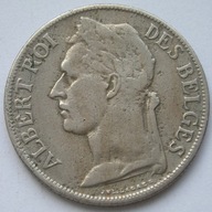 Kongo Belgijskie 1 frank 1925 - król Albert