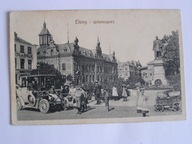 Elbląg Elbing poczta hotel automobil 1916
