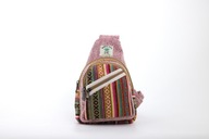 Mały plecak na jedno ramię Himalayan z naturalnego włókna konopnego WM04