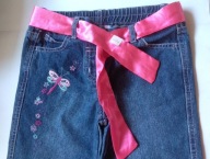 spodnie jeans dziewczęce spodenki