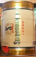 Pusta beczka / keg 5l po piwie Staropramen
