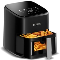 FRYTKOWNICA BEZTŁUSZCZOWA 4,5L AIR FRYER 1500W FRYTOWNICA PANEL 8 PROGRAMÓW