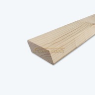 Deska elewacyjna ROMB świerk skandynawski lamele drewniane 24x68 mm Rhombus