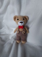 Mis maskotka - handmade szydelko