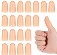 OCHRANIACZE NA PALCE 20 SZT SILIKONOWE ZELE OPATRUNEK SUCHA SKORA PEKNIECIA