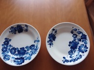 Talerze głębokie fajansowe - Włocławek - ręcznie malowane !!