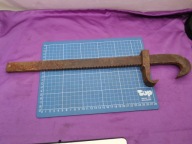 stary ścisk hak prowadnica długość 48,5cm