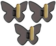 WIESZAKI SAMOPRZYLEPNE MOCNE ŁAZIENKOWE HACZYK WODOODPORNY UCHWYT 3 SZT.