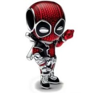 Zawieszka do bransoeltki Simply Me Marvel Deadpool srebrna