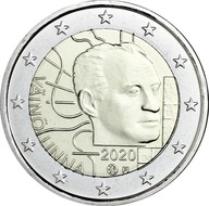 Finlandia 2020, 2 euro okolicznościowa, Väinö Linna - mennicza