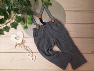 C&A spodenki z szelkami 80cm 9-12mies