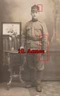 506A ŻOŁNIERZ BAGNET 10 ARMIA KAPPENABZEICHEN ODZNAKA KUK AUSTRO-WĘGRY