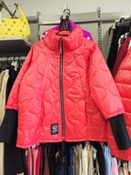 Kurtka przejściowa czerwona pikowana r. L/XL/XXL Italy !!!