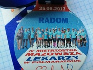 medal IV Mistrzostwa Mazowsze Lekarze medal Izba Lekarska Warszawa Radom