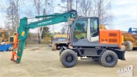 Hitachi ZX 140 W-3 Szybkozłącze i łyżka ZX140 CAT 313 Liebherr 314 315 DX