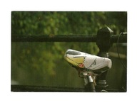 Pocztówka - Siodełko rowerowe przy mostku ...