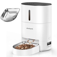 Automatyczny dozownik karmy 4 l aplikacja, WiFi pilot nagrywanie głosu,