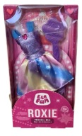 ZESTAW KSIĘŻNICZKI ROXIE ELEFUN PRINCESS BALL 3+ SUKIENKA SZCZOTKA RÓŻDŻKA