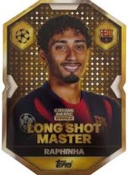 KARTA TCG MATCH ATTAX 2025/26 NR CA 1 RAPHINHA / CHROME AWARD WINNER