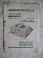 YMCA-ZWIĄZEK MŁODZIEŻY CHRZEŚCIJAŃSKIEJ POLSKA YMCA PROGRAM ZIMOWY 1937/38