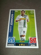 MATCH ATTAX 2015-2016 Fabian Johnson 223 Borussia Mönchengladbach