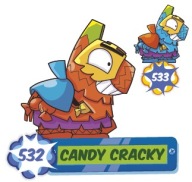 SUPER ZINGS seria 7 533 Candy Cracky niebieski