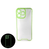 Etui fluorescencyjne świecące w ciemności do iPhone 16 PRO MAX ZIELONE