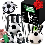 ZESTAW PREZENTOWY DLA PIŁKARZA PREZENT PIŁKA NA MIKOŁAJKI DO SZKOŁY ŚWIĘTA