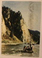 PIENINY. Przełom Dunajca, ORYGINALNA PIECZĄTKA - UZDROWISKO SZCZAWNICA