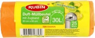 Rubin Worki na śmieci zapachowe cytrusy z taśmą 30 l 25 szt.