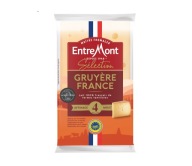 Oryginalny Ser Francuski Gruyere Dojrzewający 4 Miesiące EntreMont 200 g