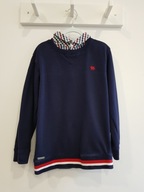 DEBENHAMS sweterek chłopięcy z kołnierzykiem 134