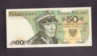 Polska - banknot - 50 Złotych 1979 rok seria CG