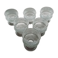 Komplet 6 pucharków do lodów/deserów, Libochovice. Proj. Vratislav Sotola.