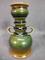 Piękny ceramiczny kaganek / świecznik