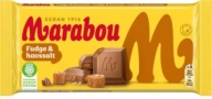 MARABOU czekolada FUDGE & HAVSSALT krówkowa z solą morską 160g Szwedzka