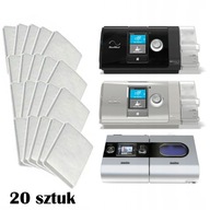 20 szt Filtr CPAP Resmed S9 S10 Airsense Aircurve Autoset Filtry
