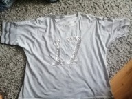 Helene Fischer szara bluzka cekiny Roz 44 /46