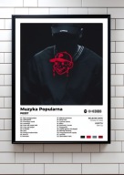 PEZET „Muzyka Popularna” Prezent album ozdoba na ścianę | plakat A3